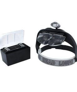 Deluxe LED Headband Magnifier Kit – ModelCraft