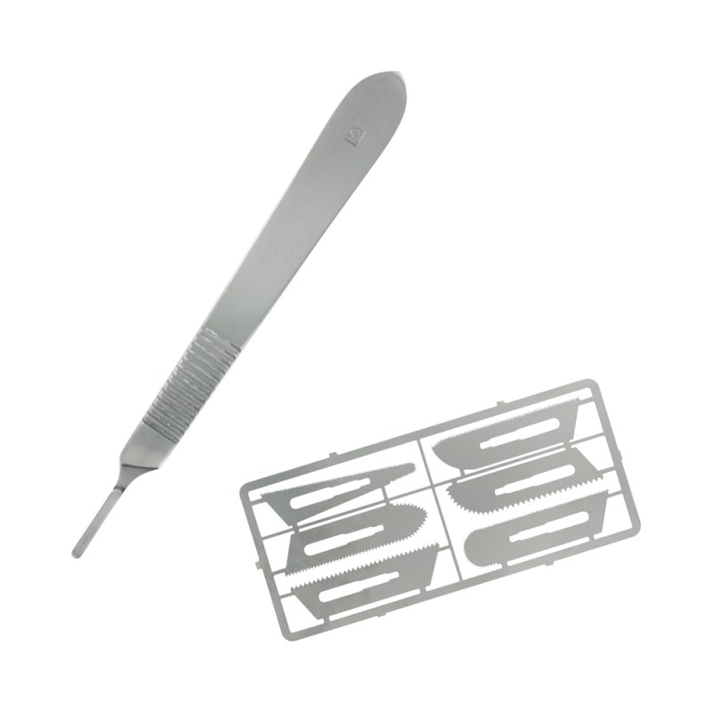 Precision-Saw Set (0.24mm) w/Scalpel Handle
