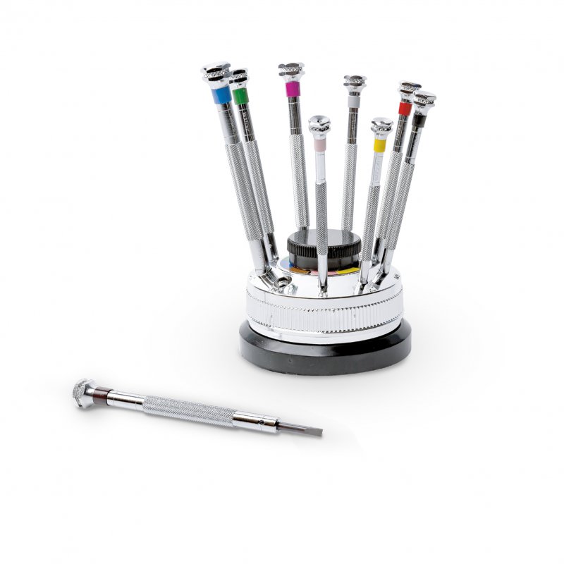 Precision Screwdriver Set w/Revolving Stand – ModelCraft