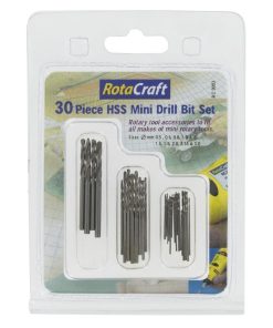 30 Pce HSS Mini Drill Bit Set – ModelCraft