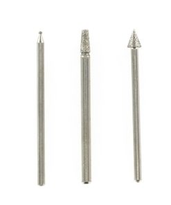 3 Pce Diamond Burs (Round) – ModelCraft