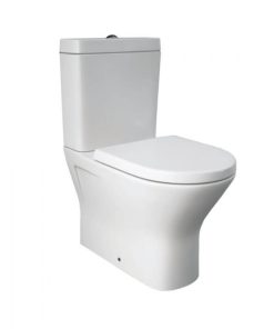 Resolve Mini Rimless Fully Back To Wall Toilet & Soft Close Seat