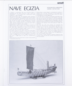 Egyptian Ship Construction Plan – Amati