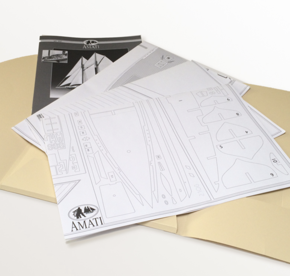 Medusa Ship Construction Plans – Amati