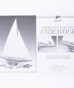 1:80 Scale Endeavour Construction Plans- Amati