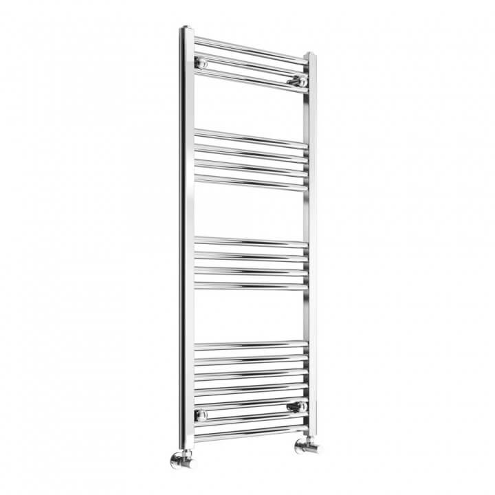 Towel Ladder Rail Straight 22mm 600 Wide In Chrome – Available in Multiple Heights