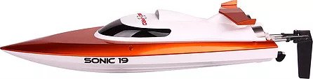 Sonic 19 (Orange) Ready to Run RC Speed Boat