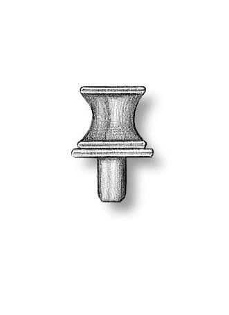 Brass Capstans 12mm (AM4866/03) - Image 2