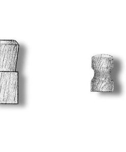 Wooden Bollards 9mm (AM4910/09)