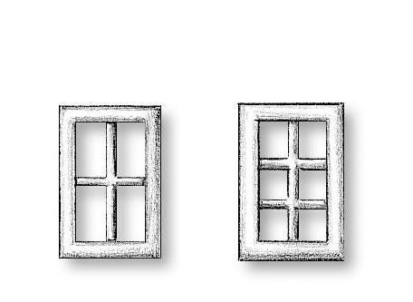Metal Windows 6.5×8.8mm (AM5100/06)