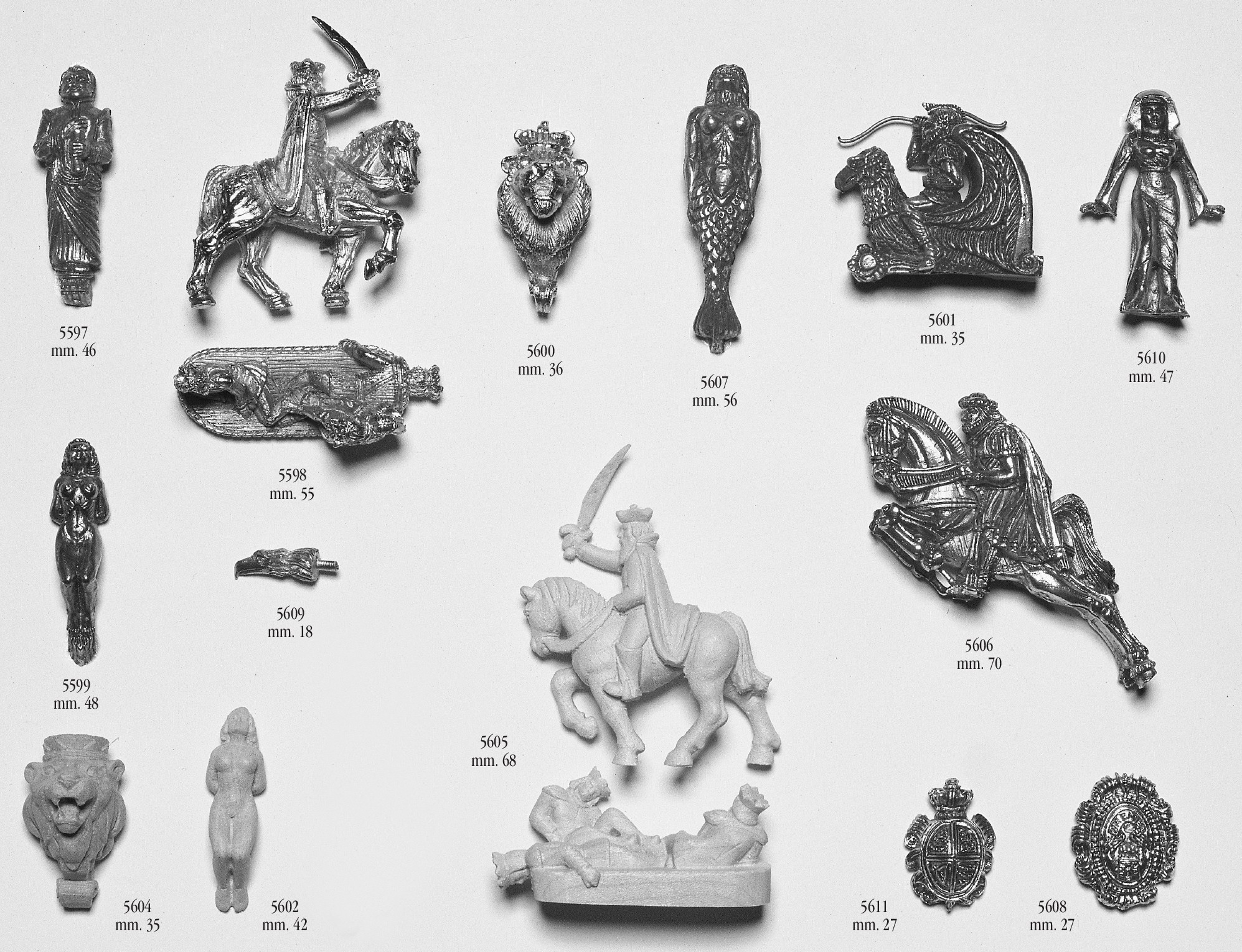 Sovereign of the Seas Figurehead Wood 68mm (AM5605)