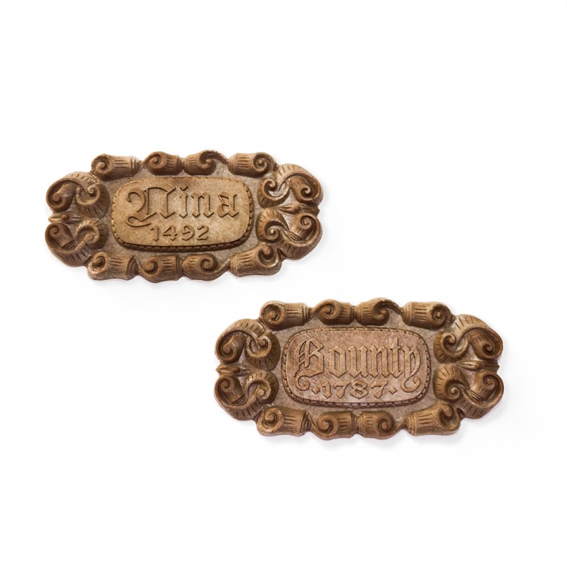 Mayflower Name Plate Metal 45x7mm – Amati