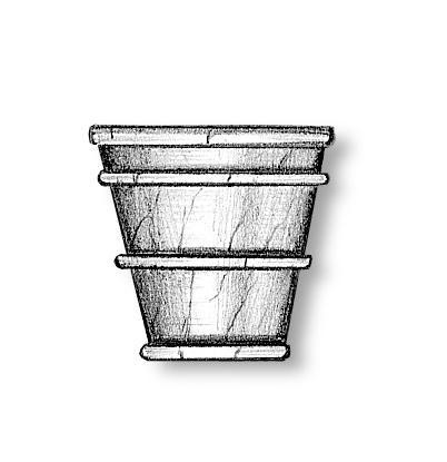Wooden Bucket 12mm (AM6024) - Image 2