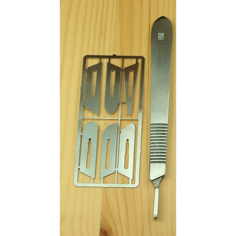 Precision-Saw Set (0.24mm) w/Scalpel Handle - Image 2
