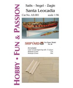 Sails for Santa Leocadia 1:96 – Shipyard