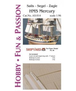 HMS Mercury Sails – Shipyard