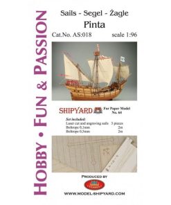 Sail Set for Pinta – Shipyard