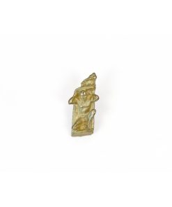 Man Holding Column Left Brass 30mm