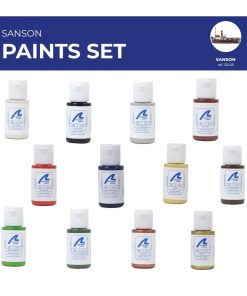  Sanson Tugboat Paint Set -Artesania Latina