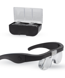 Pro LED Magnifier Glasses with 4 Lenses – Lightcraft