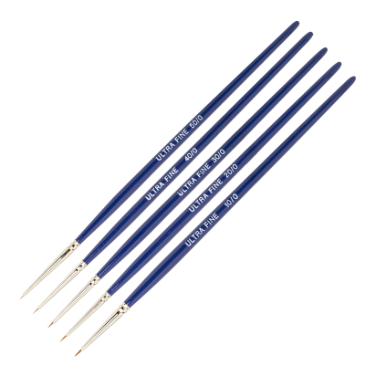 Ultra-Fine Detail Brush Set x5 – Modelcraft