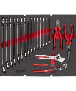 MILWAUKEE MAX BITE SPANNER AND PLIER SET PACKOUT FOAM INSERT