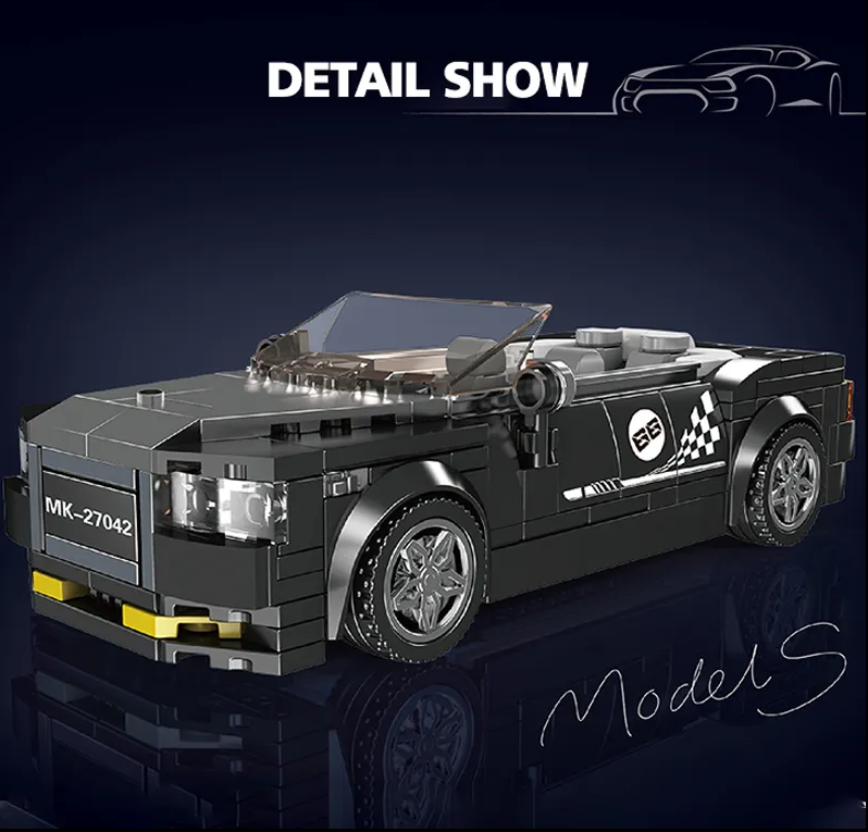 Mould King Showcase Building Brick Model Car 385/pcs Static 27042 - Image 2