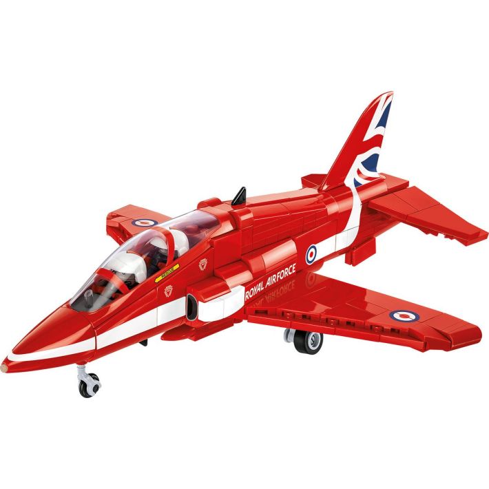 COBI-5844 Armed Forces BAE Hawk T1 Red Arrows Model Plane Building Bricks 386Pcs - Image 3