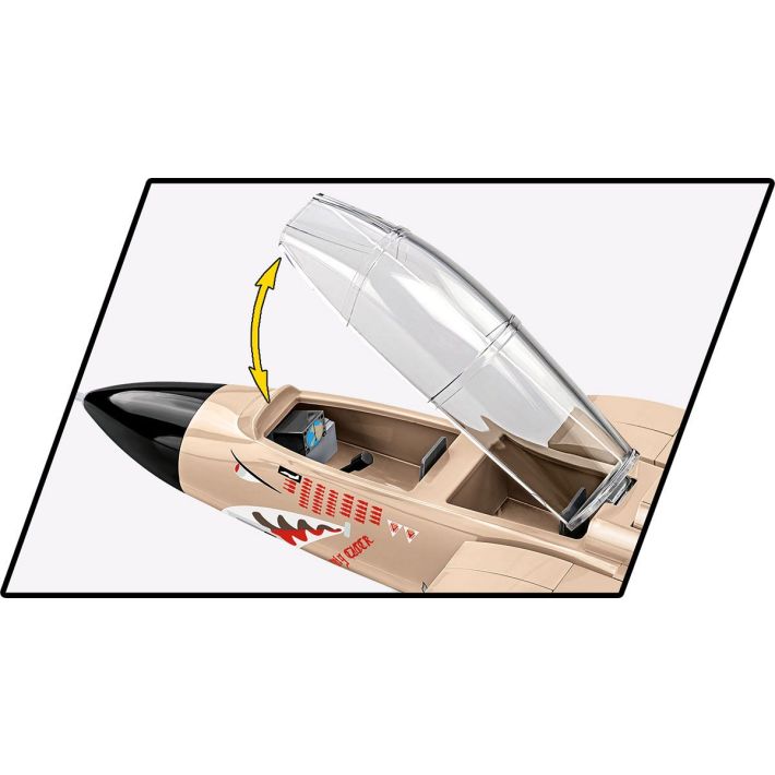 COBI-5854 Armed Forces GR.MK 1 MIG Eater Gulf War 1990-1991 Model Plane Building Bricks 488Pcs - Image 5