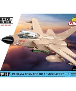 COBI-5854 Armed Forces GR.MK 1 MIG Eater Gulf War 1990-1991 Model Plane Building Bricks 488Pcs