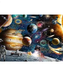 Astronaut Jigsaw Puzzles 1000 Piece + A3 Poster