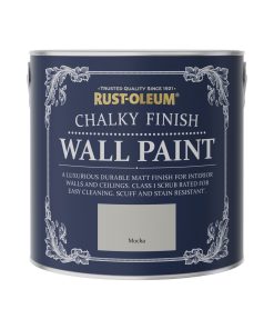 Warehouse Soiled Tin Rust-Oleum Chalky Wall Paint Mocha Matt 2.5L