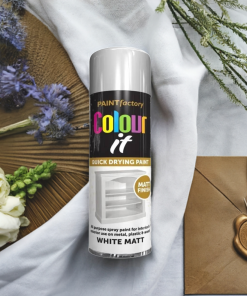 Colour It White Spray Paint Matt 400ml