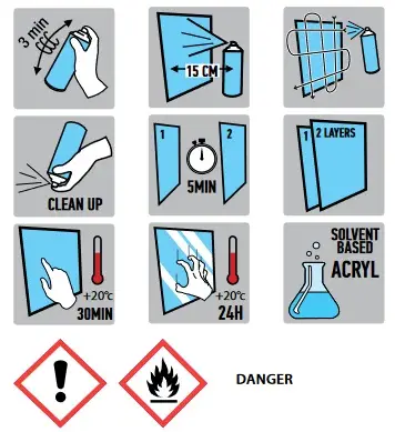 Maston Spray Paint Hammer Hammered Silver 400ml - Image 2