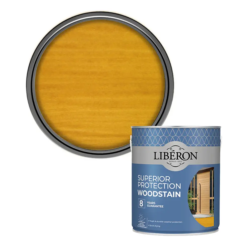 Liberon Superior Protection Woodstain Light Oak Satin 2.5L