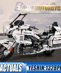 Mould King Brick Model Motorcycle 1328/pcs Static 23001