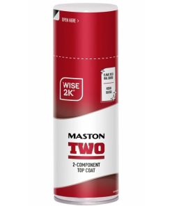 Maston Spray Paint 2K Two High Gloss Flame Red RAL3000 400ml