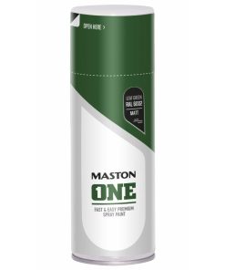 Maston Spray Paint ONE – Matt Leaf Green RAL6002 400ml