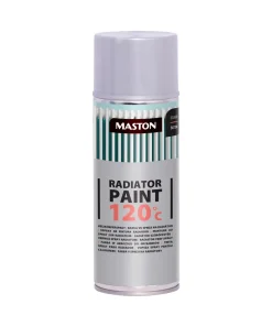 Maston Spray Paint Radiator Silver Satin 400ml
