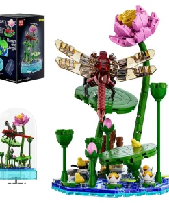 Mould King 10106 Dragonfly Building Block Set Collection Music-Box Lights 396pcs