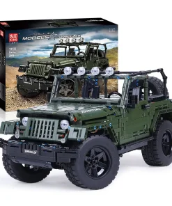 Mould King 4×4 Car Building Brick Model 2096/pcs Static 13124