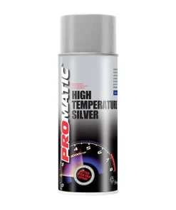 Promatic High Temperature Silver Spray Paint 400ml