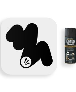 Rust-Oleum Black Gloss Spray Paint 400ml Painter’s Touch