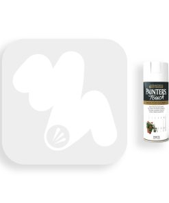 Rust-Oleum White Matt Spray Paint 400ml Painter’s Touch