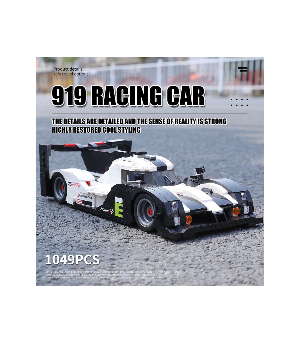 Mould King Supercar Car Building Brick Model 1049/pcs Static 10002 - Image 3