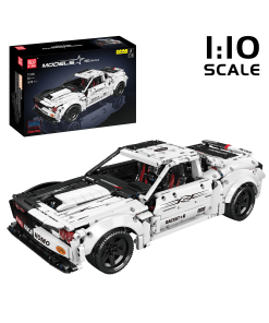 Mould King Muscle Car 1678/pcs Remote Control RC Model Car 13128