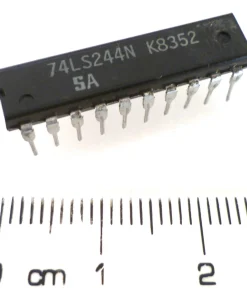 Signetics 74LS244N TTL Bus Driver 2-Func 4-Bit True Output PDIP20 OT0063